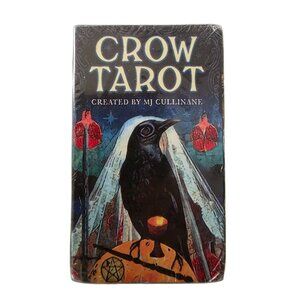 Crow Tarot Deck By MJ Cullinane 78-Card Deck & Guidebook Rider-Waite Inspired